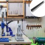 Organizador de destornilladores de metal, soporte para destornilladores, estante para destornilladores, organizadores y