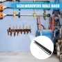 Organizador de destornilladores de metal, soporte para destornilladores, estante para destornilladores, organizadores y