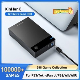 Nuevo HDD Hyperspin con 100000 + Juegos retro para PS4/PS3/PS2/Wii/Wii
