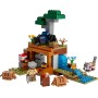 LEGO Minecraft La Expedición a la Mina del Armadillo Juguete de Construcción con Figuras de Araña y Lobo del Videojuego, Regalo