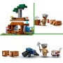 LEGO Minecraft La Expedición a la Mina del Armadillo Juguete de Construcción con Figuras de Araña y Lobo del Videojuego, Regalo