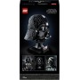 LEGO Star Wars Casco de Darth Vader Maqueta de Construcción y Manualidad para Adultos, Pieza de Colección, Regalo para Hombres y