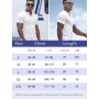 Muscle Cmdr Camiseta Manga Larga/Corto Hombre, Camisetas Musculosas Slim Fit Algodón,Long Sleeve Shirt Men Henley