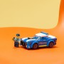 LEGO Kit de construcción City 60312 Coche de Policía para niños a Partir de 5 años Incluye una minifigura de un Agente de