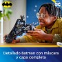 LEGO DC Batman Figura para Construir: Batman y Moto Bat-Pod de Juguete, Figuras de Superhéroes de la Película El Caballero
