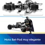 LEGO DC Batman Figura para Construir: Batman y Moto Bat-Pod de Juguete, Figuras de Superhéroes de la Película El Caballero