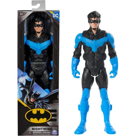 BATMAN - DC Comics - Figura Batman Articulada Coleccionable de 30 cm - 6069259 - Superheroes Juguetes - Juguete Niños 3 Años + -