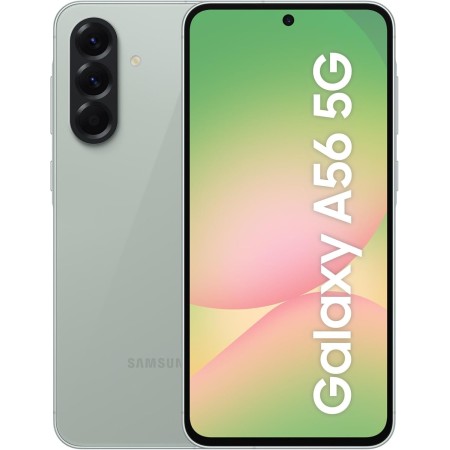 Samsung Galaxy A56 5G 256GB, Teléfono Móvil, 8GB RAM, 50MP Cámara, Oliva, Garantía del Fabricante 3 Años + 1 Año Extra