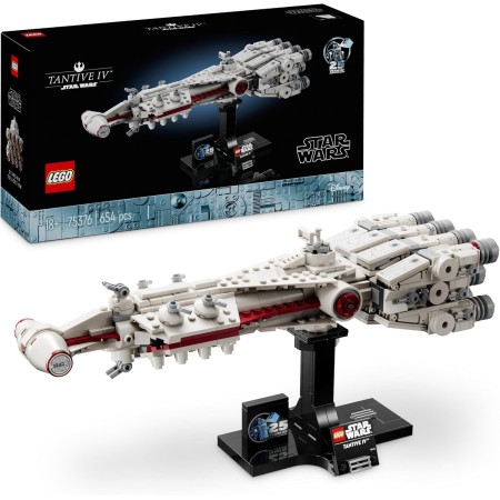 LEGO Star Wars: Una Nueva Esperanza Tantive IV Maqueta de Nave Estelar Coleccionable, Construcción Creativa para Adultos,