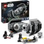LEGO Star Wars Bombardero Tie, Maqueta de Caza Estelar para Construir, Droide Gonk y Minifigura de Darth Vader con Espada Láser