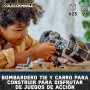 LEGO Star Wars Bombardero Tie, Maqueta de Caza Estelar para Construir, Droide Gonk y Minifigura de Darth Vader con Espada Láser