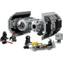 LEGO Star Wars Bombardero Tie, Maqueta de Caza Estelar para Construir, Droide Gonk y Minifigura de Darth Vader con Espada Láser