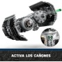 LEGO Star Wars Bombardero Tie, Maqueta de Caza Estelar para Construir, Droide Gonk y Minifigura de Darth Vader con Espada Láser