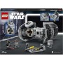 LEGO Star Wars Bombardero Tie, Maqueta de Caza Estelar para Construir, Droide Gonk y Minifigura de Darth Vader con Espada Láser