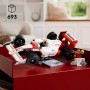 Lego Icons McLaren MP4/4 y Ayrton Senna Minifigura F1, Decoración de Escritorio para Hogar y Oficina, Regalo para Hombres y