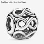 PANDORA Jewelry Infinite Shine Sterling Silver Charm