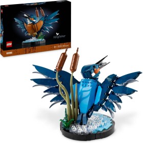 LEGO Icons Martín Pescador, Maqueta para Construir para Adultos, Regalo del Día de la Madre para Amante de los Pájaros,