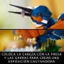 LEGO Icons Martín Pescador, Maqueta para Construir para Adultos, Regalo del Día de la Madre para Amante de los Pájaros,