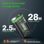 EBL 2800mAh Batería de Mando, LCD Cargador para Batería Mando para Xbox One/One S/One X/One Elite
