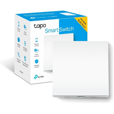 TP-Link Tapo T110 - Sensor de Contacto Inteligente, Domótica, Ahorro de Energía, Batería Larga Duración, Alertas de Intrusos,