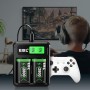EBL 2800mAh Batería de Mando, LCD Cargador para Batería Mando para Xbox One/One S/One X/One Elite