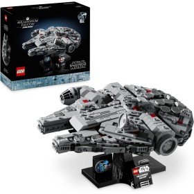 LEGO Star Wars: Una Nueva Esperanza Halcón Milenario Maqueta de Nave Estelar Coleccionable, Construcción Creativa para Adultos,