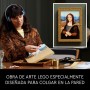 LEGO Art Mona Lisa Cuadro Famoso de Leonardo da Vinci, Decoración del Hogar para Salón y Dormitorio, Maqueta de Construcción