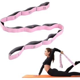 AiQInu Banda de Estiramiento de Yoga