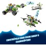 LEGO DREAMZzz 2 en 1 Coche Todoterreno de Mateo de Juguete con Figuras de Personajes de la Serie, Vehículo Convertible en Buggy