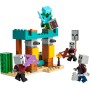 LEGO Minecraft La Patrulla del Desierto de los Maldeanos Divertido Juguete de Construcción con Personajes y Armas del