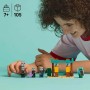 LEGO Minecraft La Patrulla del Desierto de los Maldeanos Divertido Juguete de Construcción con Personajes y Armas del