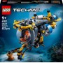 LEGO Technic Submarino de Aguas Profundas de Juguete de Construcción, Vehículo de Exploración del Mundo Marino, Regalo