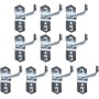 FUANA Hanging Solutions - Diez ganchos de pared inclinados fiables para organizar herramientas