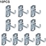 FUANA Hanging Solutions - Diez ganchos de pared inclinados fiables para organizar herramientas