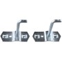 FUANA Hanging Solutions - Diez ganchos de pared inclinados fiables para organizar herramientas