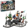 LEGO Marvel Vengadores Reunidos: Era de Ultrón Juguete de Construcción con 8 Minifiguras Inc. Thor, Hulk, Capitán América, Iron