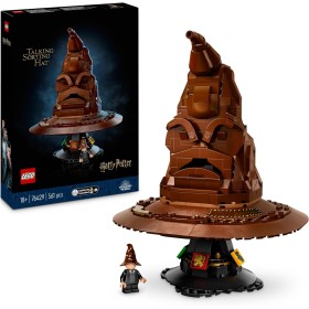 LEGO Harry Potter Sombrero Seleccionador Parlante con 31 Sonidos Aleatorios, Regalo por el Día de la Madre para Mamás Fans de