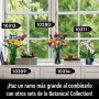 LEGO Botanical Ramo de Flores Silvestres Artificiales, Regalo para el Día de la Madre, Manualidades y Maquetas para Construir