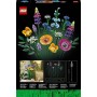 LEGO Botanical Ramo de Flores Silvestres Artificiales, Regalo para el Día de la Madre, Manualidades y Maquetas para Construir