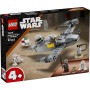 LEGO Star Wars 75410 Caza Estelar N-1 de Mando y Grogu Maqueta de Juguete con Figuras del Mandaloriano, Baby Yoda y R5-D4, Set