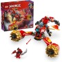 LEGO Ninjago Moto-Meca de la Tormenta de Kai Juguete de Construcción, Juego Ninja con Moto y 3 Minifiguras, Figura Articulada