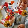 LEGO Ninjago Moto-Meca de la Tormenta de Kai Juguete de Construcción, Juego Ninja con Moto y 3 Minifiguras, Figura Articulada