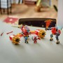 LEGO Ninjago Moto-Meca de la Tormenta de Kai Juguete de Construcción, Juego Ninja con Moto y 3 Minifiguras, Figura Articulada
