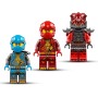 LEGO Ninjago Moto-Meca de la Tormenta de Kai Juguete de Construcción, Juego Ninja con Moto y 3 Minifiguras, Figura Articulada