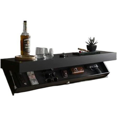 Wandplank Met Geheim Vak, Almacenamiento De Ocultación Montado En La Pared 11* 8.9 Inch, Estante De Ocultación Con Trampilla,