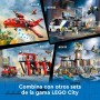 LEGO City Avión de Rescate de Bomberos de Juguete, Regalo de Cumpleaños para Niños y Niñas de 6 Años o Más, Juego de