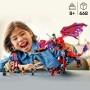 LEGO Ninjago Dragón del Caos: Colmillo Tronador Juguete de Construcción, Juego de Combate con 6 Minifiguras con Armas Ninja,