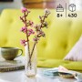 LEGO Botanical Flores de Cerezo Artificiales para Decoración del Dormitorio y Accesorio Floral para Escritorio, Regalo del Día