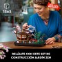 LEGO 10315 Icons Jardín Meditativo, Jardín Zen Botánico para Adultos con Flores de Loto, Regalo para el Día de la Madre,