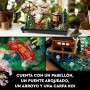 LEGO 10315 Icons Jardín Meditativo, Jardín Zen Botánico para Adultos con Flores de Loto, Regalo para el Día de la Madre,